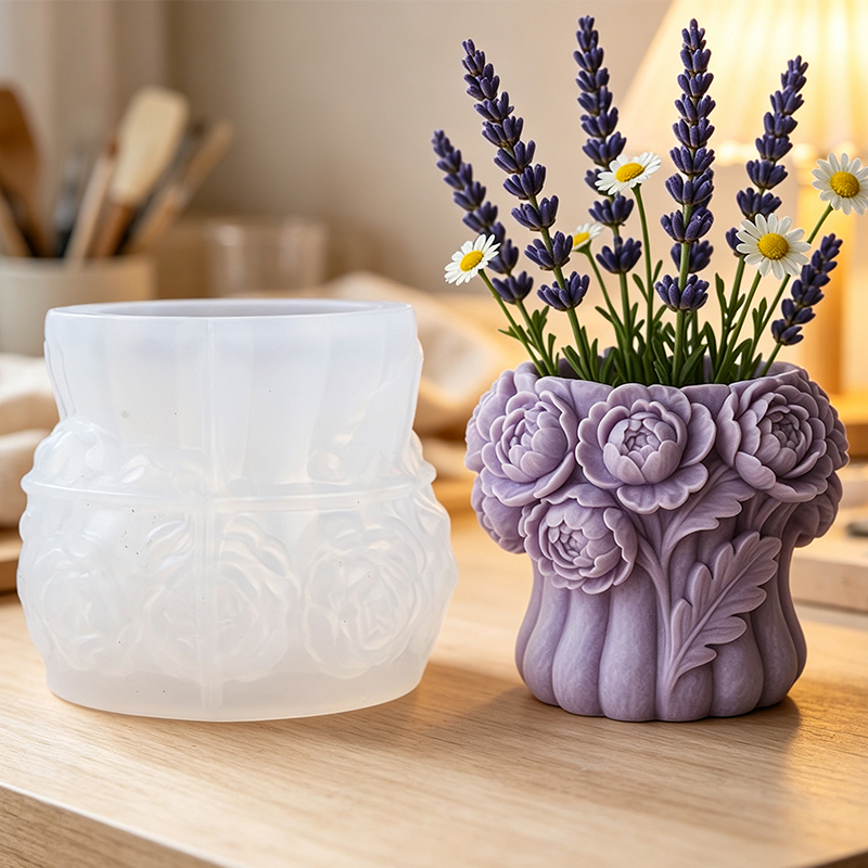 Florist Supply Vases - Forma silikonowa 3D do wazonu na