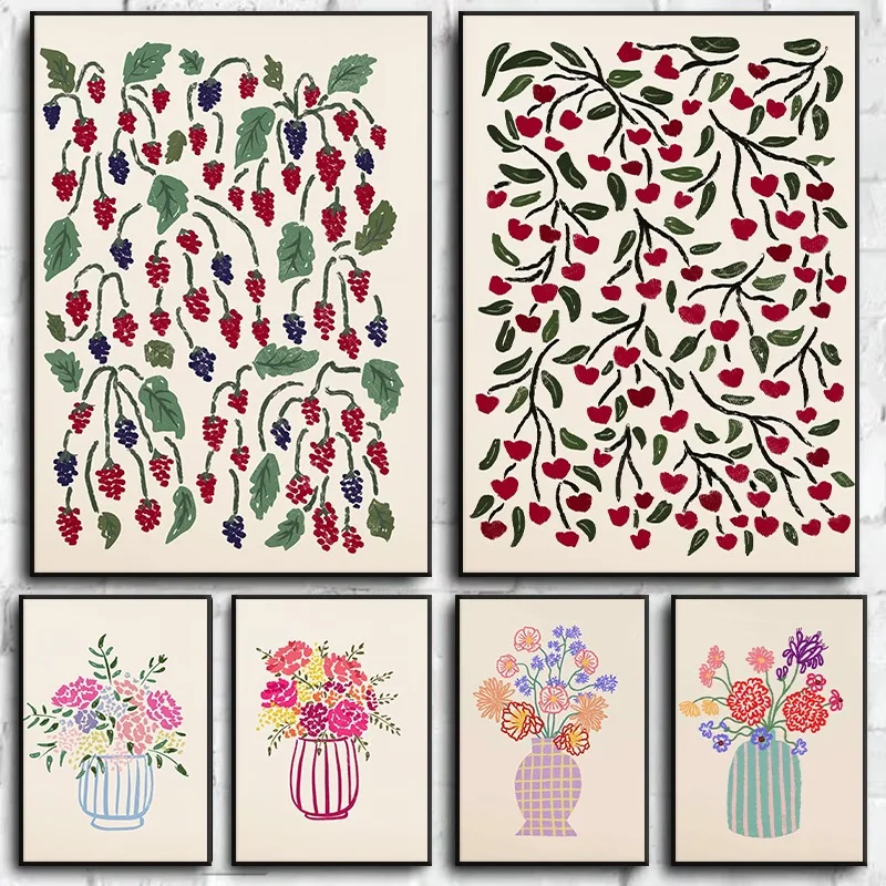 Florist Supply Vases - 1 szt. obraz na płótnie bez