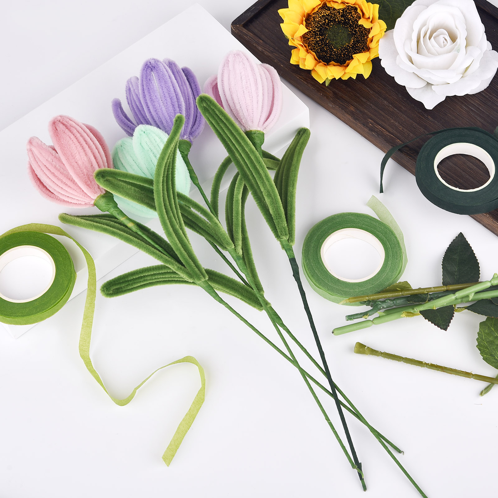 30 jardów taśmy kwiatowej na ł – Florist Supply Bulk recenzja i cena