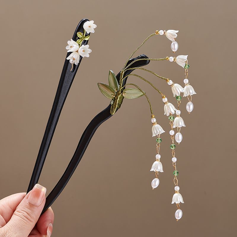 Drewniana spinka do włosów w s – Supply Florist recenzja i cena