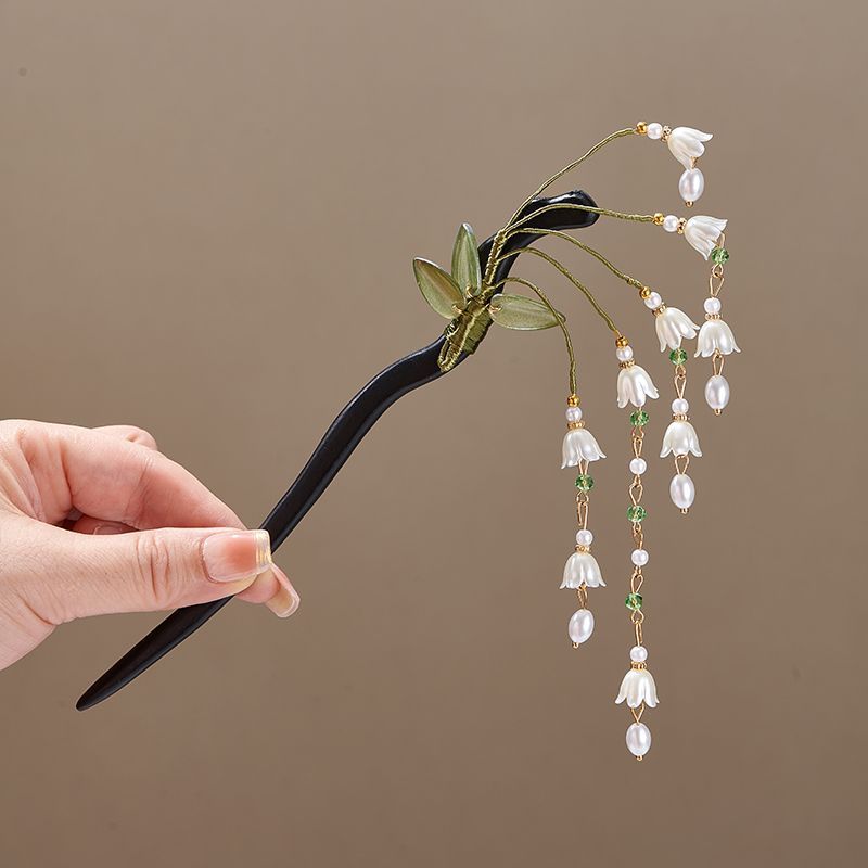 Drewniana spinka do włosów w s – Supply Florist recenzja i cena