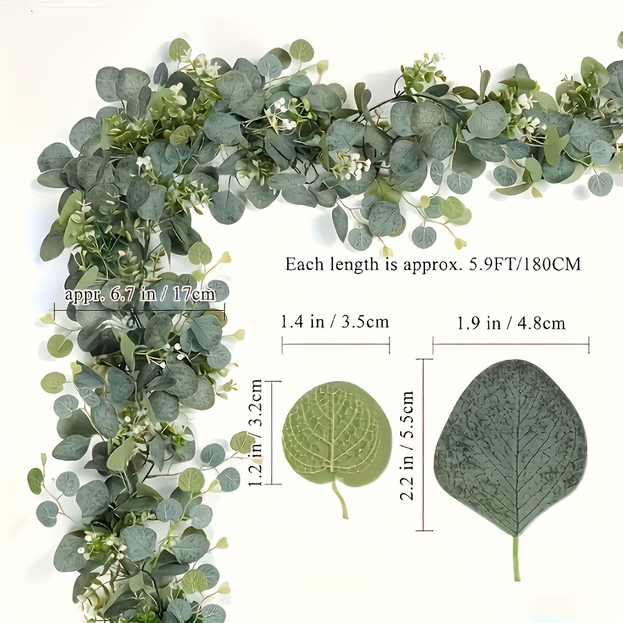 Sztuczny wieniec z eukaliptusa – Eucalyptus Preserved recenzja i cena